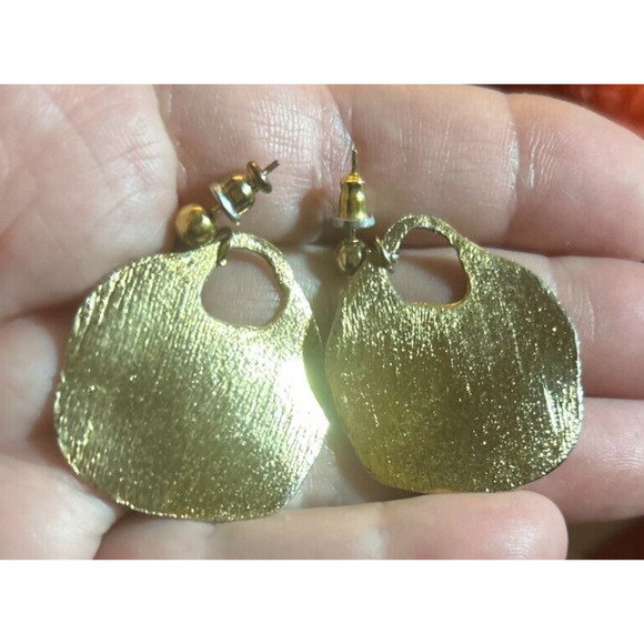 Vintage 1960s Butterfly Drop Earrings - Picture 16 of 16